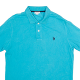 U.S POLO ASSN. Mens Polo Shirt Blue M
