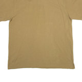 REEBOK Mens Polo Shirt Brown M