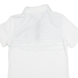 U.S POLO ASSN. Mens Polo Shirt White Striped XS