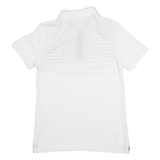 U.S POLO ASSN. Mens Polo Shirt White Striped XS