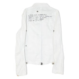 G-STAR RAW Womens Biker Jacket White S