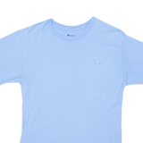 CHAMPION Womens T-Shirt Blue M