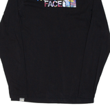THE NORTH FACE Mens T-Shirt Black Long Sleeve S