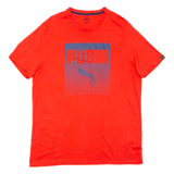 PUMA Mens T-Shirt Red XL