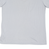 NIKE Womens T-Shirt Grey V-Neck L