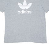 ADIDAS Mens T-Shirt Grey M