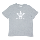 ADIDAS Mens T-Shirt Grey M