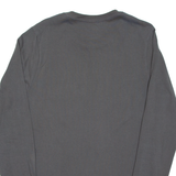 LEVI'S Relaxed Fit Mens T-Shirt Grey Long Sleeve XS
