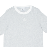 ADIDAS Womens T-Shirt Grey UK 6