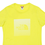 THE NORTH FACE Womens T-Shirt Yellow M