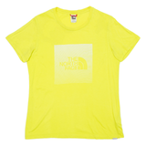 THE NORTH FACE Womens T-Shirt Yellow M