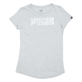PUMA Womens T-Shirt Grey UK 10