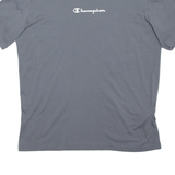 CHAMPION Mens T-Shirt Grey M