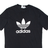 ADIDAS Mens T-Shirt Black S