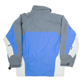 COLUMBIA Mens Ski Coat Blue Nylon S