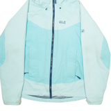 JACK WOLFSKIN Womens Jacket Blue Hooded M
