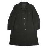 Womens Overcoat Coat Black S