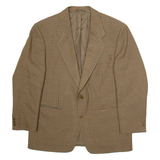 Mens Blazer Jacket Brown L