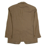 Mens Blazer Jacket Brown L