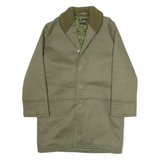 CIDEX Mens Overcoat Coat Green M