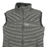 JACK WOLFSKIN Womens Puffer Gilet Grey S