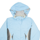 HELLY HANSEN Womens Coat Blue Hooded M