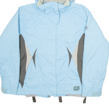 HELLY HANSEN Womens Coat Blue Hooded M