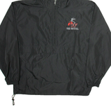 CHAMPION Pure White Tall Mens Track Jacket Black L