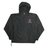 CHAMPION Pure White Tall Mens Track Jacket Black L