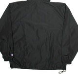 CHAMPION Pure White Tall Mens Track Jacket Black L
