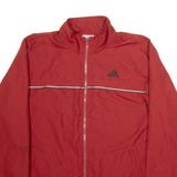 ADIDAS Mens Track Jacket Red M