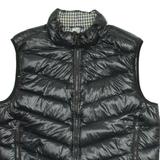 NIKE Womens Puffer Gilet Black Nylon XL