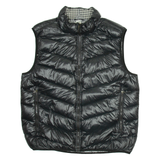 NIKE Womens Puffer Gilet Black Nylon XL