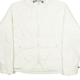 COLUMBIA Womens Jacket White Hooded L