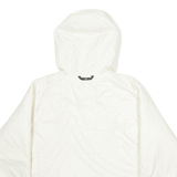 COLUMBIA Womens Jacket White Hooded L