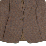 Mens Blazer Jacket Brown M