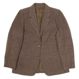 Mens Blazer Jacket Brown M