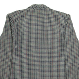 Mens Blazer Jacket Grey Check L