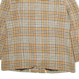Mens Blazer Jacket Brown Check S