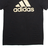 ADIDAS Mens T-Shirt Black S