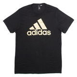 ADIDAS Mens T-Shirt Black S