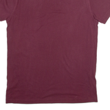 TOMMY HILFIGER Mens T-Shirt Maroon M