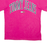 TOMMY HILFIGER Mens T-Shirt Pink S