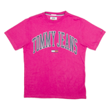 TOMMY HILFIGER Mens T-Shirt Pink S