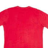 ADIDAS Mens T-Shirt Red M