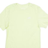 NIKE Mens T-Shirt Green XS