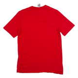 ADIDAS Womens T-Shirt Red S