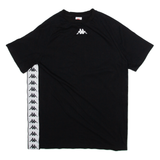 KAPPA Womens T-Shirt Black S