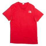 THE NORTH FACE Mens T-Shirt Red M