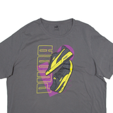 PUMA Womens T-Shirt Grey 2XL